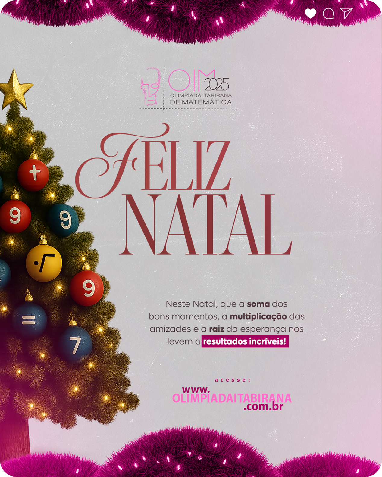 Post do Instagram OIM 3