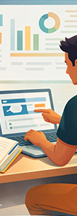 Ilustração de cadastro