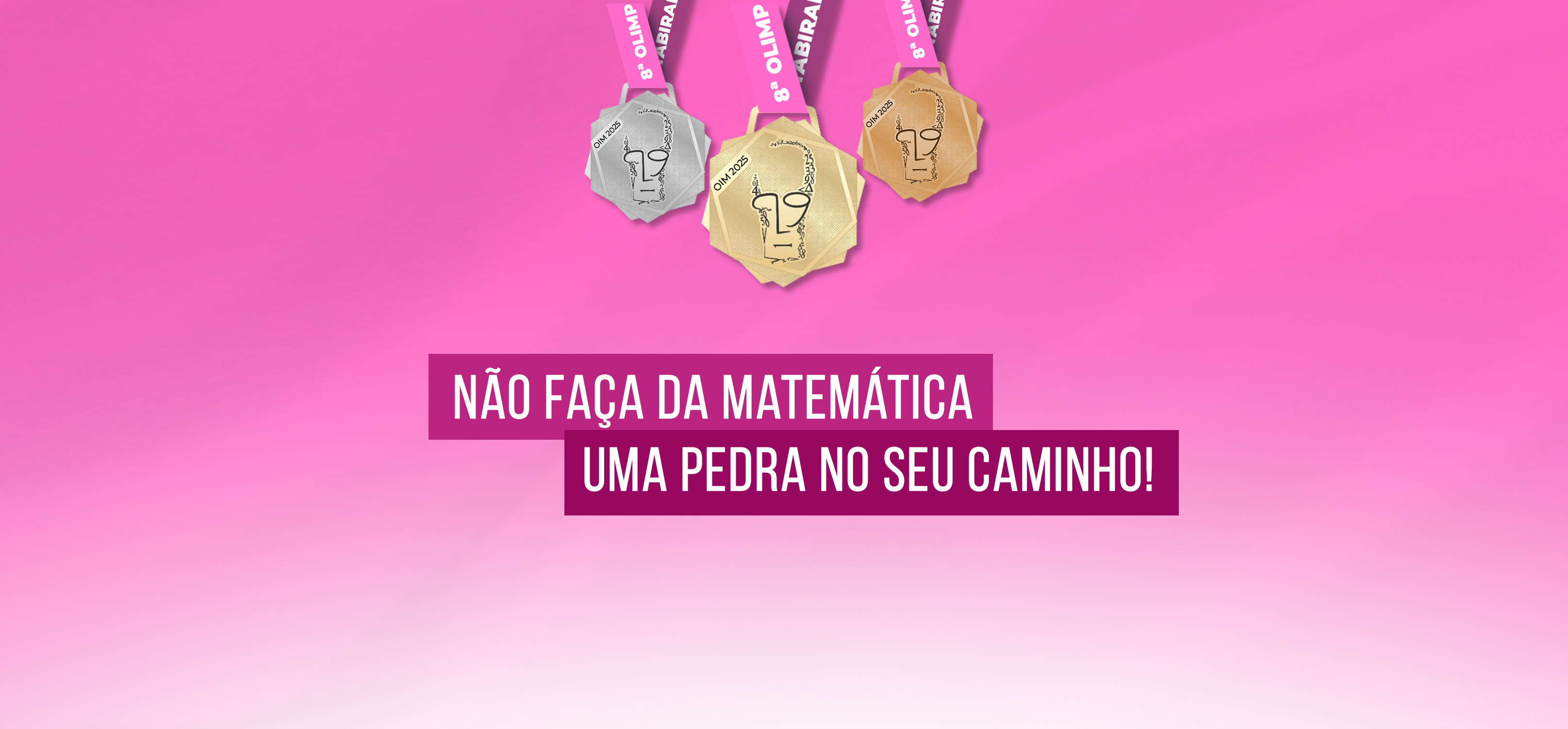 Não faça da Matemática uma Pedra no seu Caminho
